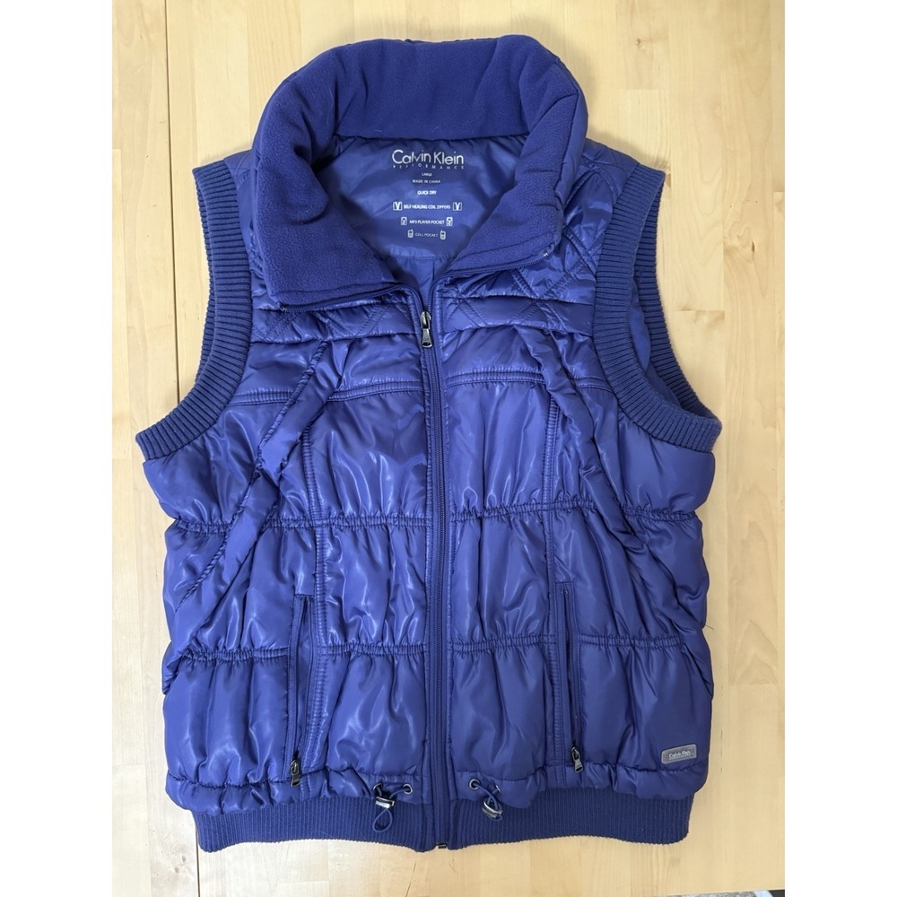 Calvin Klein Performance Puffer Vest - Large. G29 - Picture 1 of 7